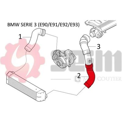 SEIM 981097 Intercooler Slang - 60mm, voor BMW SEIM 981097 Intercooler Slang - 60mm, voor BMW