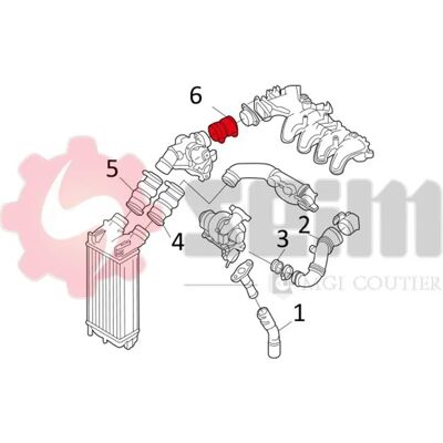 SEIM 981115 Luftinntaks slange - Luftinntaks slange SEIM 981115 Luftinntaks slange - Luftinntaks slange