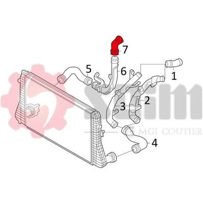 SEIM VW Jetta 981621 Manguera de Intercooler - Manguera de Intercooler SEIM VW Jetta 981621 Manguera de Intercooler - Manguera de Intercooler
