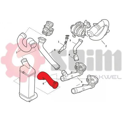 SEIM Turbokompressorschlauch - Hochwertig & Flexibel SEIM Turbokompressorschlauch - Hochwertig & Flexibel