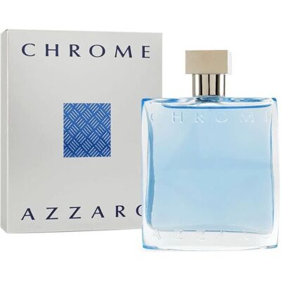 Azzaro Herren Chrome Eau De Toilette 100ml - Blau - Eau De Toilette Azzaro Herren Chrome Eau De Toilette 100ml - Blau - Eau De Toilette