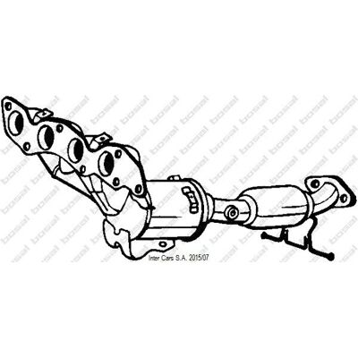 Bosal 090-135 Katastrof - Euro 4, Ford Bosal 090-135 Katastrof - Euro 4, Ford
