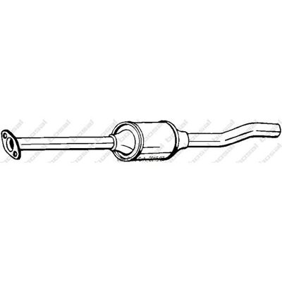 BOSAL 090-147 Catalytic Converter - Euro 4 with Mounting Parts for VW, Seat, Skoda BOSAL 090-147 Catalytic Converter - Euro 4 with Mounting Parts for VW, Seat, Skoda