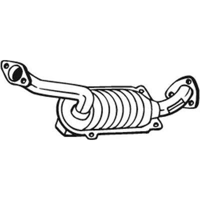 Convertitore catalitico Bosal 090-591 - Euro 4 Convertitore catalitico Bosal 090-591 - Euro 4