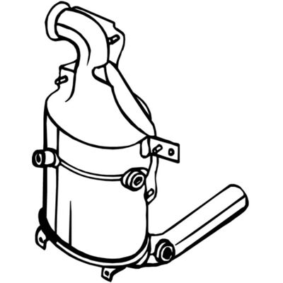BOSAL 097-576 Partikelfilter - Fiat Euro 5 Cordierite BOSAL 097-576 Partikelfilter - Fiat Euro 5 Cordierite