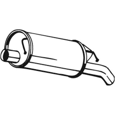 Bosal 105-137 Takapuhallin Audi A6 C5 Bosal 105-137 Takapuhallin Audi A6 C5