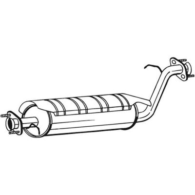 Bosal 211-381 Land Rover Midterdemper Bosal 211-381 Land Rover Midterdemper