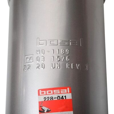 BOSAL 228-041 Silenziatore posteriore - Exhaust Muffler BOSAL 228-041 Silenziatore posteriore - Exhaust Muffler