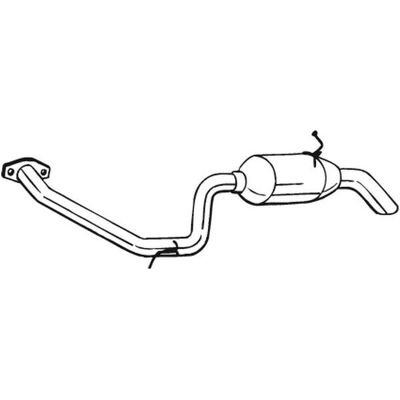 Bosal 228-159 Marmitta posteriore - Silenziatore / Scarico Bosal 228-159 Marmitta posteriore - Silenziatore / Scarico