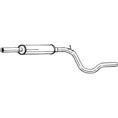 BOSAL Modell 279-119 - Mittelschalldämpfer für VW & Seat BOSAL Modell 279-119 - Mittelschalldämpfer für VW & Seat