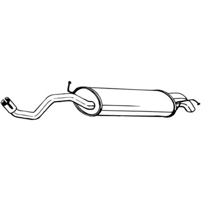 BOSAL 279-609 Endschalldämpfer - Auspuffteil BOSAL 279-609 Endschalldämpfer - Auspuffteil