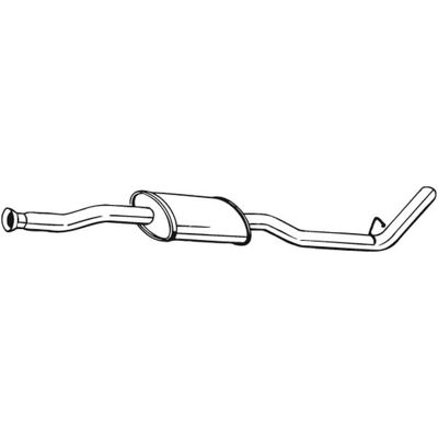 Bosal 279-711 Zwischenmuffe - Auspuff Dämpfer Bosal 279-711 Zwischenmuffe - Auspuff Dämpfer