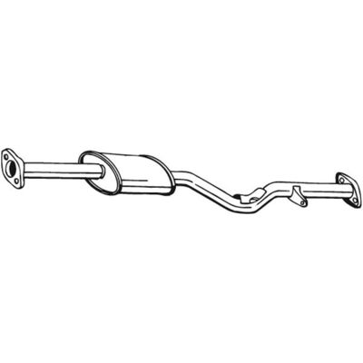 Silenzioso intermedio BOSAL 280-121 - sistema di scarico Silenzioso intermedio BOSAL 280-121 - sistema di scarico