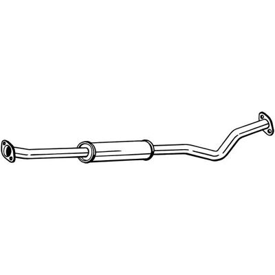 Silencioso Intermediário BOSAL 280-335 - Escapamento para Nissan Note II 5 portas Silencioso Intermediário BOSAL 280-335 - Escapamento para Nissan Note II 5 portas