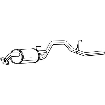 BOSAL 281-087 Bagud-udstødning - Udstødning BOSAL 281-087 Bagud-udstødning - Udstødning