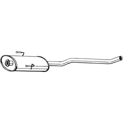 BOSAL - 281-379 - Exhaust Muffler BOSAL - 281-379 - Exhaust Muffler