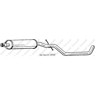 BOSAL Modell 281-735 - Abgasanlage BOSAL Modell 281-735 - Abgasanlage