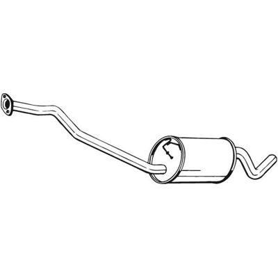 Bosal 281-845 Välisumutin - Pakoputkisto Bosal 281-845 Välisumutin - Pakoputkisto