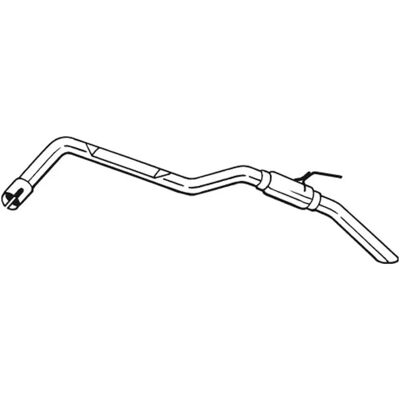 Silenzioso posteriore Bosal 281-881 - Sistema di scarico Silenzioso posteriore Bosal 281-881 - Sistema di scarico