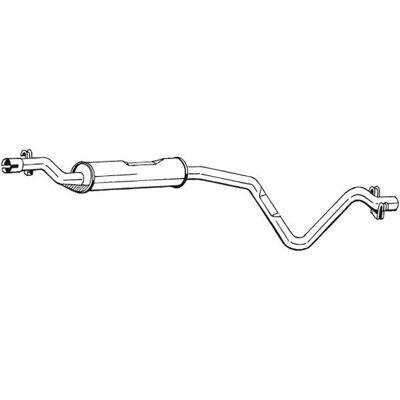 Bosal 282-247 Mellemluftbremse - Udstødningssystem Bosal 282-247 Mellemluftbremse - Udstødningssystem