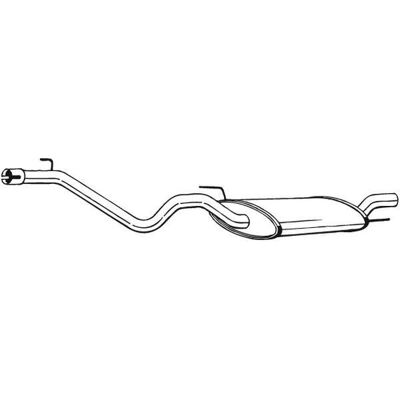 BOSAL - 282-683 - VW Golf 3 - 282-683 - Bakre avgasschalldämpare BOSAL - 282-683 - VW Golf 3 - 282-683 - Bakre avgasschalldämpare