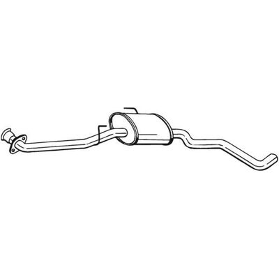 BOSAL - 283-189 - OPEL - VAUXHALL - Udstødningsmidtstående BOSAL - 283-189 - OPEL - VAUXHALL - Udstødningsmidtstående