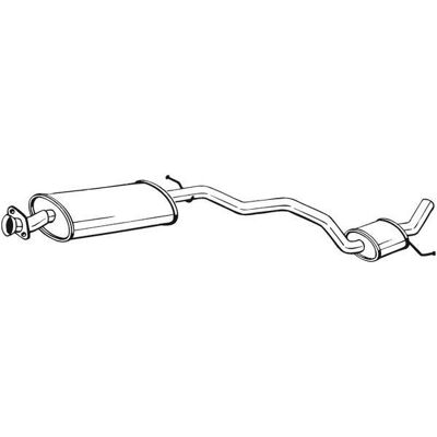 Bosal - 284-111 - Silencer Intermediar - Muffler Bosal - 284-111 - Silencer Intermediar - Muffler