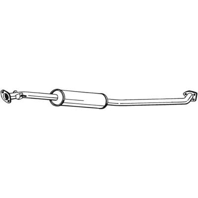 Bosal 284-133 Zwischenabgasanlage - exhaust silencer Bosal 284-133 Zwischenabgasanlage - exhaust silencer