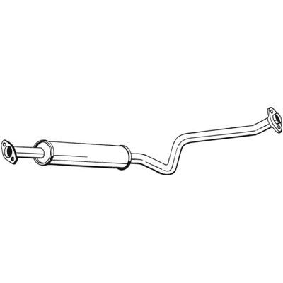 Bosal 284-231 Mellemluftdæmper - Nissan Primera Bosal 284-231 Mellemluftdæmper - Nissan Primera