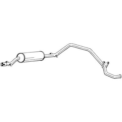BOSAL 284-497 Bagsmækning muffe - Udstødningsmuffe BOSAL 284-497 Bagsmækning muffe - Udstødningsmuffe