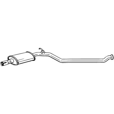 BOSAL 284-619 Mellemluftsmuffe til Peugeot 206 BOSAL 284-619 Mellemluftsmuffe til Peugeot 206