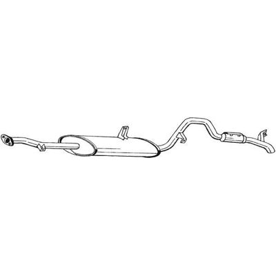 BOSAL 285-131 Udstødningsdæmper til Suzuki Vitara I SUV & Cabriolet BOSAL 285-131 Udstødningsdæmper til Suzuki Vitara I SUV & Cabriolet