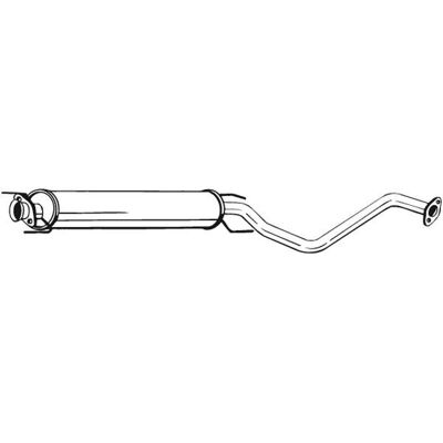 Bosal Vectra B - Μεσαίος απορροφητήρας Bosal Vectra B - Μεσαίος απορροφητήρας
