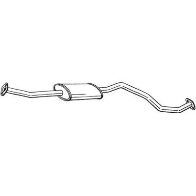 BOSAL 285-441 Μεταγενέστερος ηχοαπαγωγέας - Εξάτμιση BOSAL 285-441 Μεταγενέστερος ηχοαπαγωγέας - Εξάτμιση