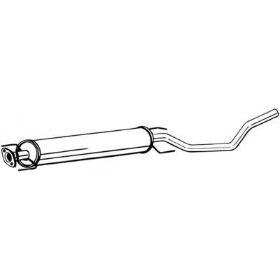 Bosal 286-169 Zwischenrohr - Auspuffsystem Bosal 286-169 Zwischenrohr - Auspuffsystem