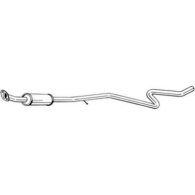 Bosal 286-451 Mellemløbslyddæmper - Udstødningssystem Bosal 286-451 Mellemløbslyddæmper - Udstødningssystem