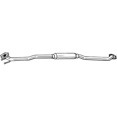 Bosal 286-495 Silencioso intermediário para Suzuki Swift 3 - Escape Bosal 286-495 Silencioso intermediário para Suzuki Swift 3 - Escape