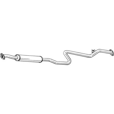 BOSAL - 287-399 - Mazda 626 - Mellan - Muffler BOSAL - 287-399 - Mazda 626 - Mellan - Muffler
