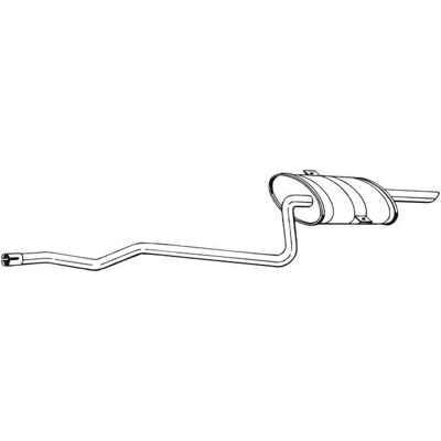 BOSAL 288-333 Bagerudstødning - Udstødning BOSAL 288-333 Bagerudstødning - Udstødning