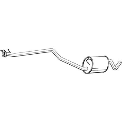 Bosal 290-089 Zwischenrohr für Ford Transit Connect - Auspuffdämpfer Bosal 290-089 Zwischenrohr für Ford Transit Connect - Auspuffdämpfer