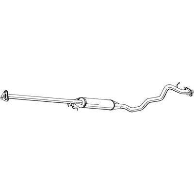 Bosal Honda CR-V 1 Μεσαίος σιγαστήρας - Σύστημα εξάτμισης Bosal Honda CR-V 1 Μεσαίος σιγαστήρας - Σύστημα εξάτμισης