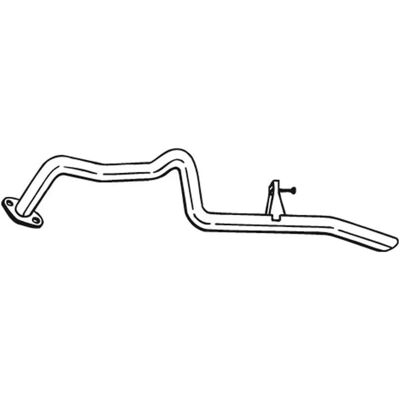 Bosal 850-083 Tubicino di scarico in alluminio per Toyota Land Cruiser Prado e Fj Cruiser - Tubi di scarico Bosal 850-083 Tubicino di scarico in alluminio per Toyota Land Cruiser Prado e Fj Cruiser - Tubi di scarico