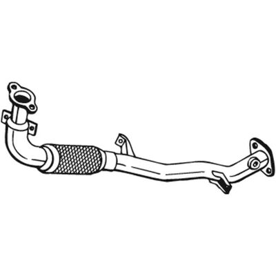 Bosal 850-153 Auspuffrohr - Exhaust Pipe Bosal 850-153 Auspuffrohr - Exhaust Pipe
