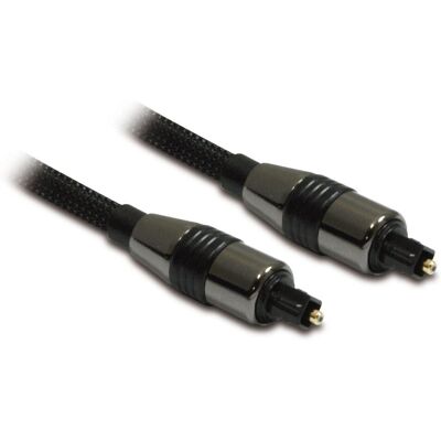 Metronic - 419220 - 2 m - Preto - Cabo óptico digital Metronic - 419220 - 2 m - Preto - Cabo óptico digital
