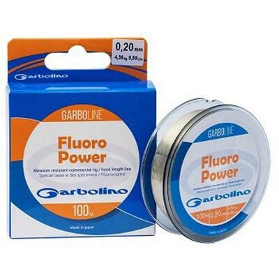 Garbolino Fluoro Power 0,200 mm - Ligne de Pêche - Publicité Garbolino Fluoro Power 0,200 mm - Ligne de Pêche - Publicité