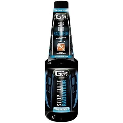 GS27 Arrêt fuite radiateur - 250ml - Empêche fuites - Publicité GS27 Arrêt fuite radiateur - 250ml - Empêche fuites - Publicité