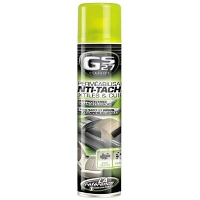 GS27 Imperméabilisant pour capotes cabriolet - Waterproof - Publicité GS27 Imperméabilisant pour capotes cabriolet - Waterproof - Publicité
