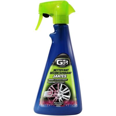 Nettoyant jantes GS27 - Changement de couleur, Nettoyage en profondeur, pH neutre Nettoyant jantes GS27 - Changement de couleur, Nettoyage en profondeur, pH neutre