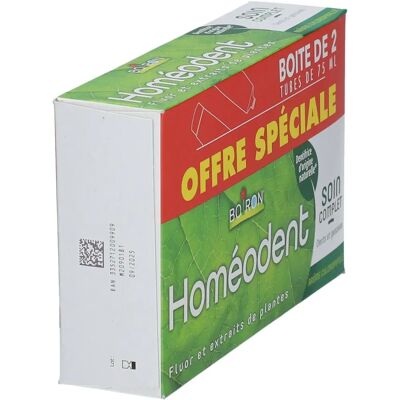 Homeodent Soin Complet à la Chlorophylle - Dentifrice - Publicité Homeodent Soin Complet à la Chlorophylle - Dentifrice - Publicité