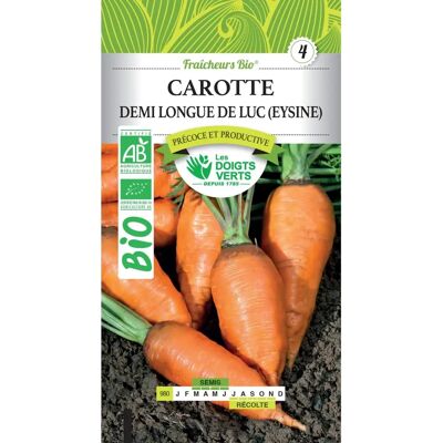 Le Dita Verdi - Semi di carota mezza lunga - Seeds - Publicité Le Dita Verdi - Semi di carota mezza lunga - Seeds - Publicité